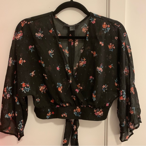 Forever21 Floral Kimono Top - Picture 3 of 7
